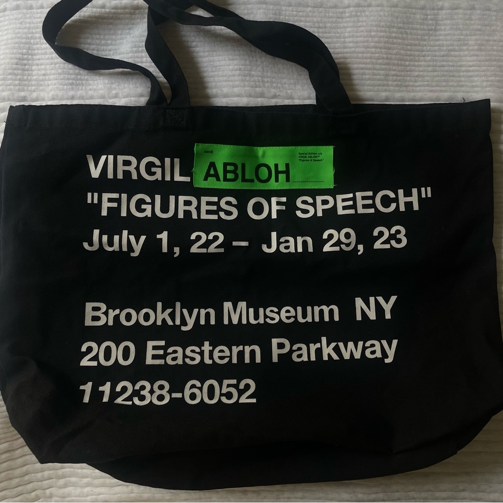 Virgil Abloh x Brooklyn Museum Tote Bag